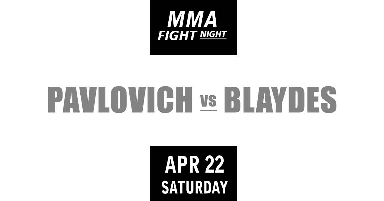 Sergei Pavlovich vs Curtis Blaydes full fight video UFC Vegas 71 poster by ATBF