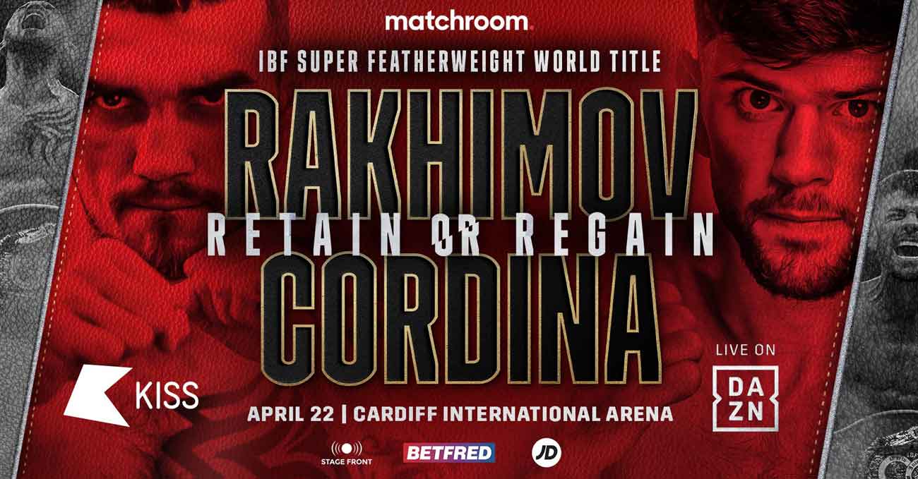 Shavkatdzhon Rakhimov vs Joe Cordina full fight video poster 2023-04-22