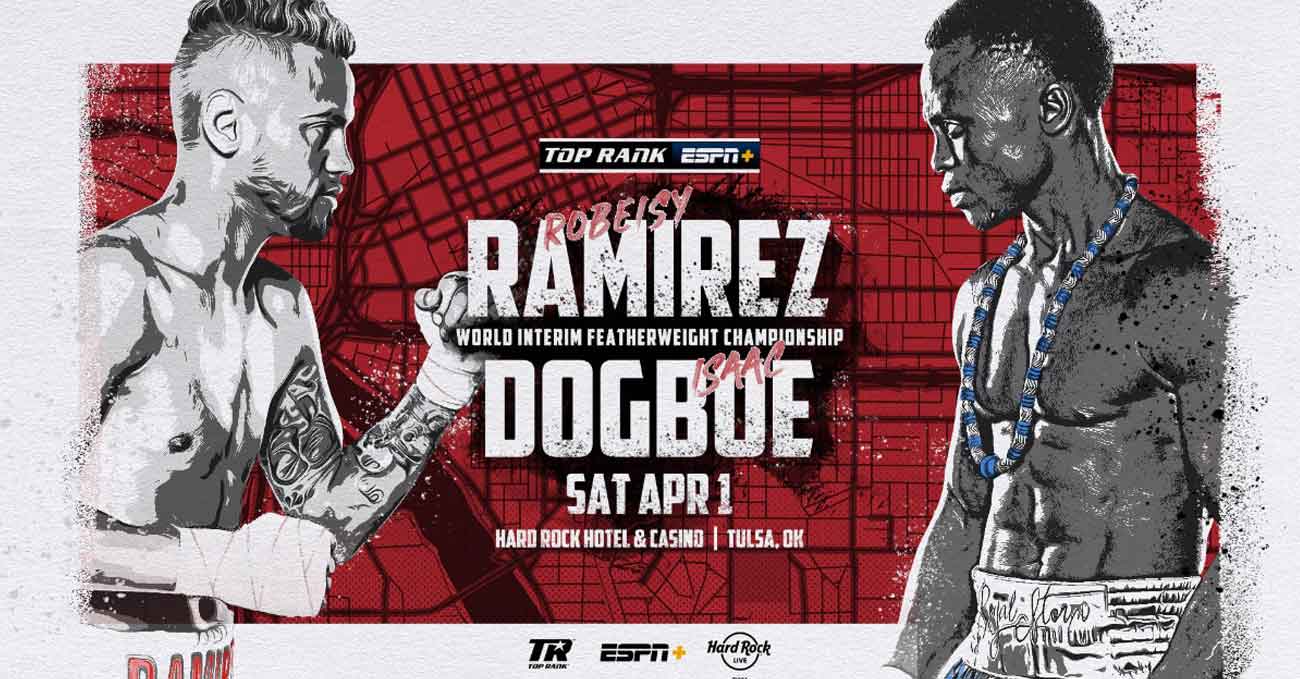Robeisy Ramirez vs Isaac Dogboe full fight video poster 2023-04-01