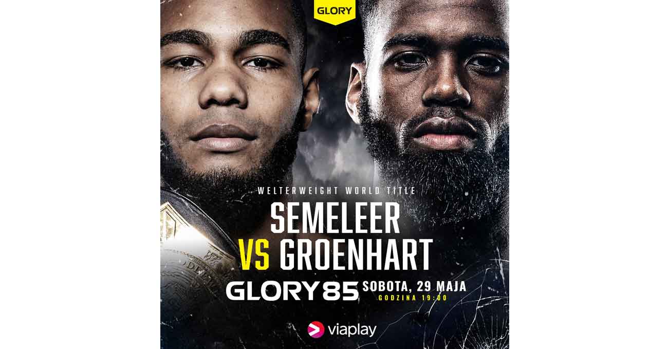 Endy Semeleer vs Murthel Groenhart full fight video Glory 85 poster