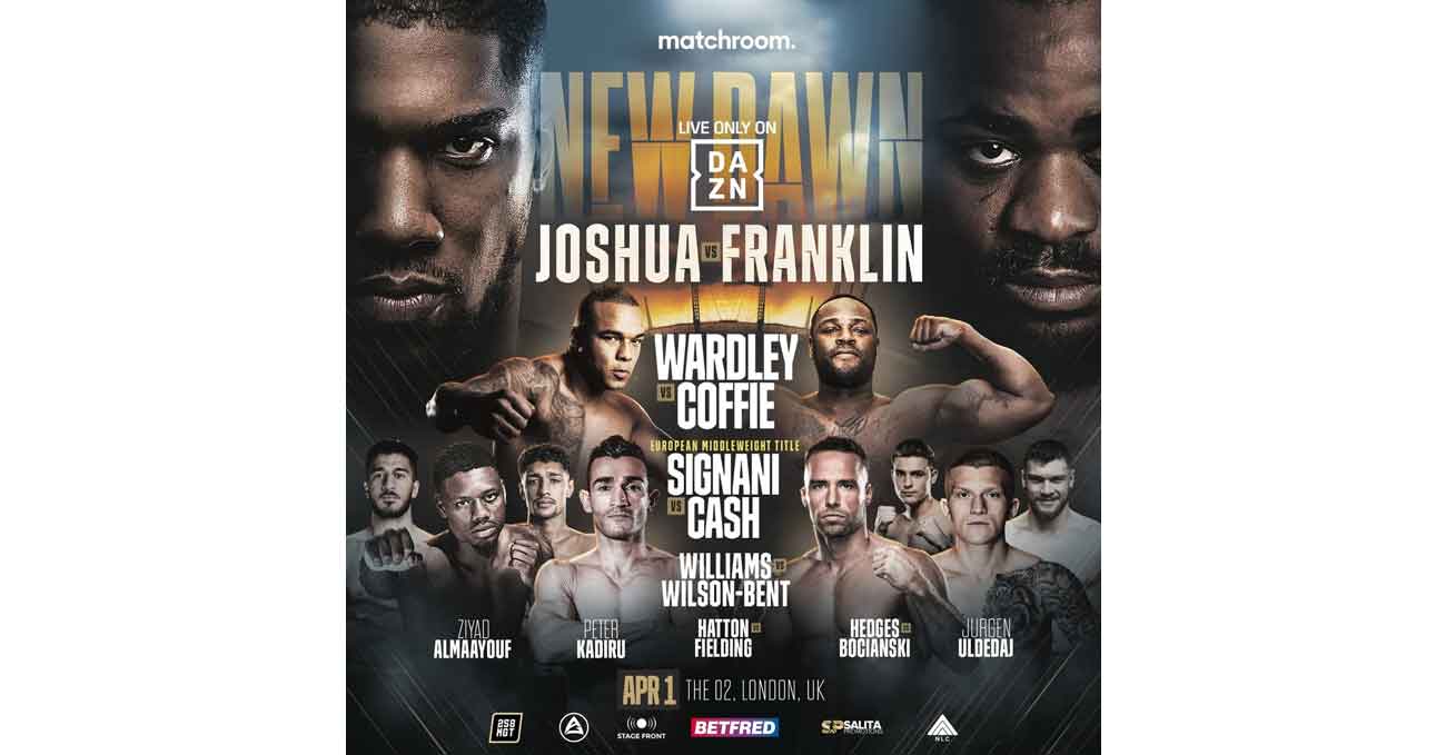 Fabio Wardley vs Michael Polite Coffie full fight video poster 2023-04-01