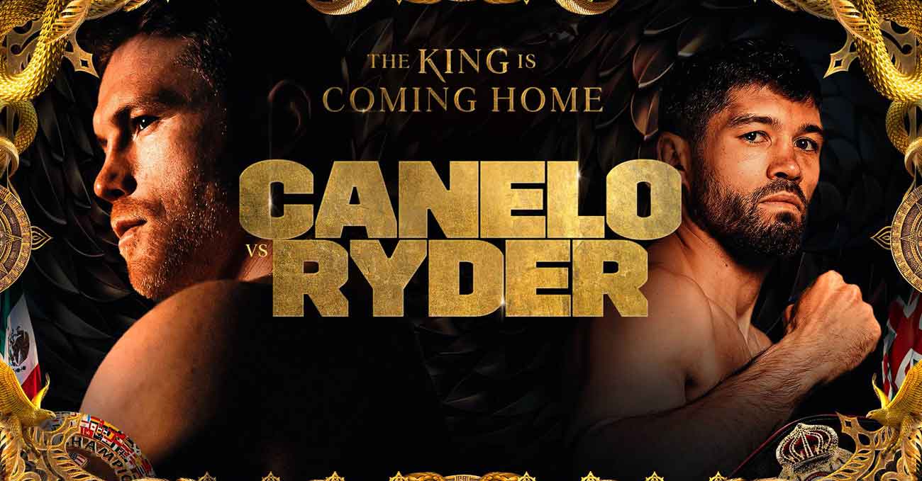 Saul Canelo Alvarez vs John Ryder full fight video poster 2023-05-06