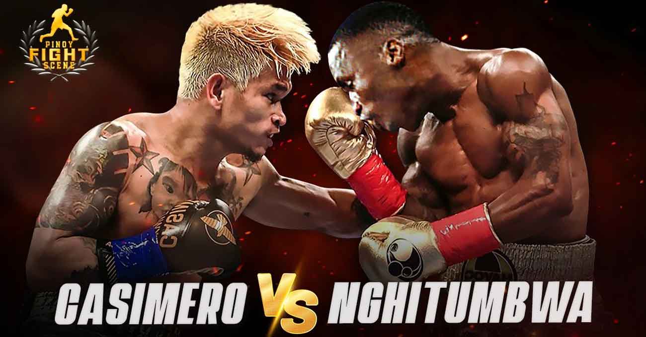 John Riel Casimero vs Fillipus Nghitumbwa full fight video poster 2023-05-13