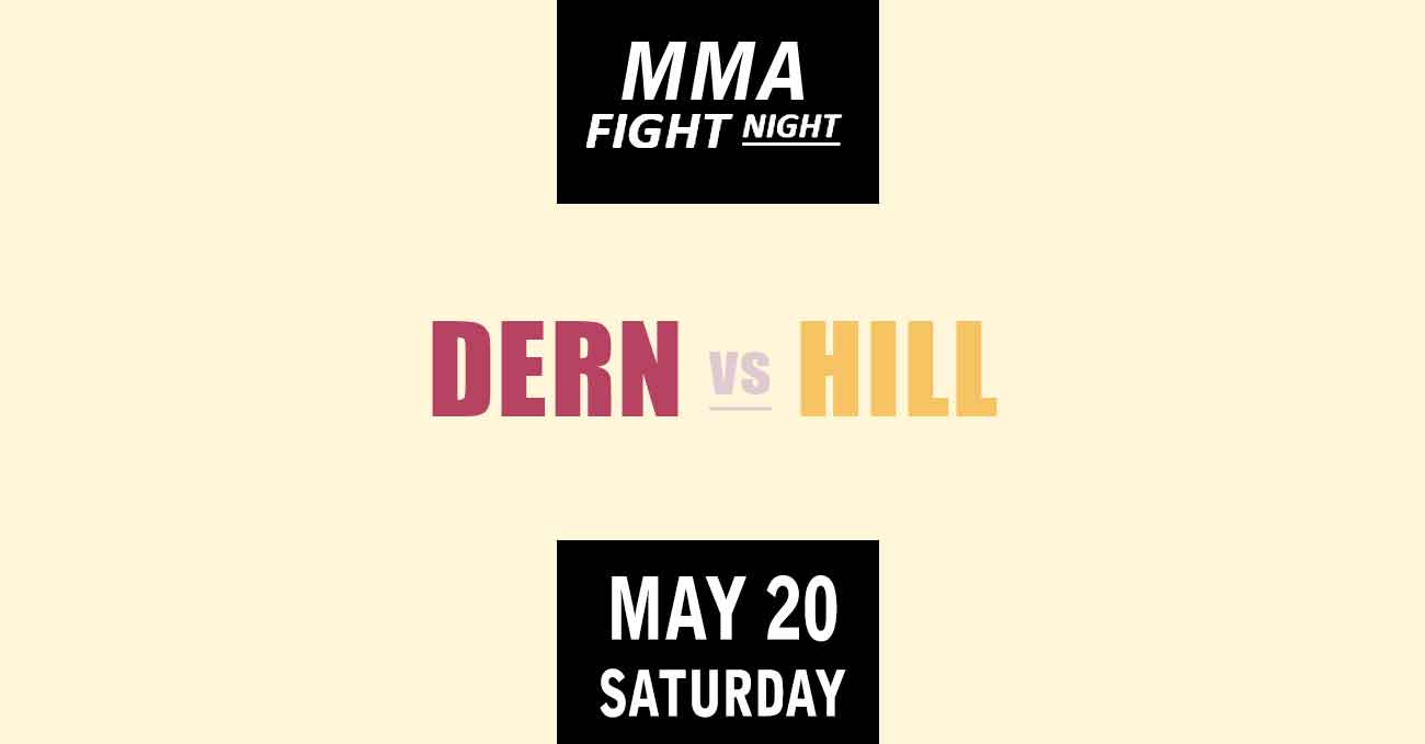 Mackenzie Dern vs Angela Hill full fight video UFC Vegas 73 poster by ATBF