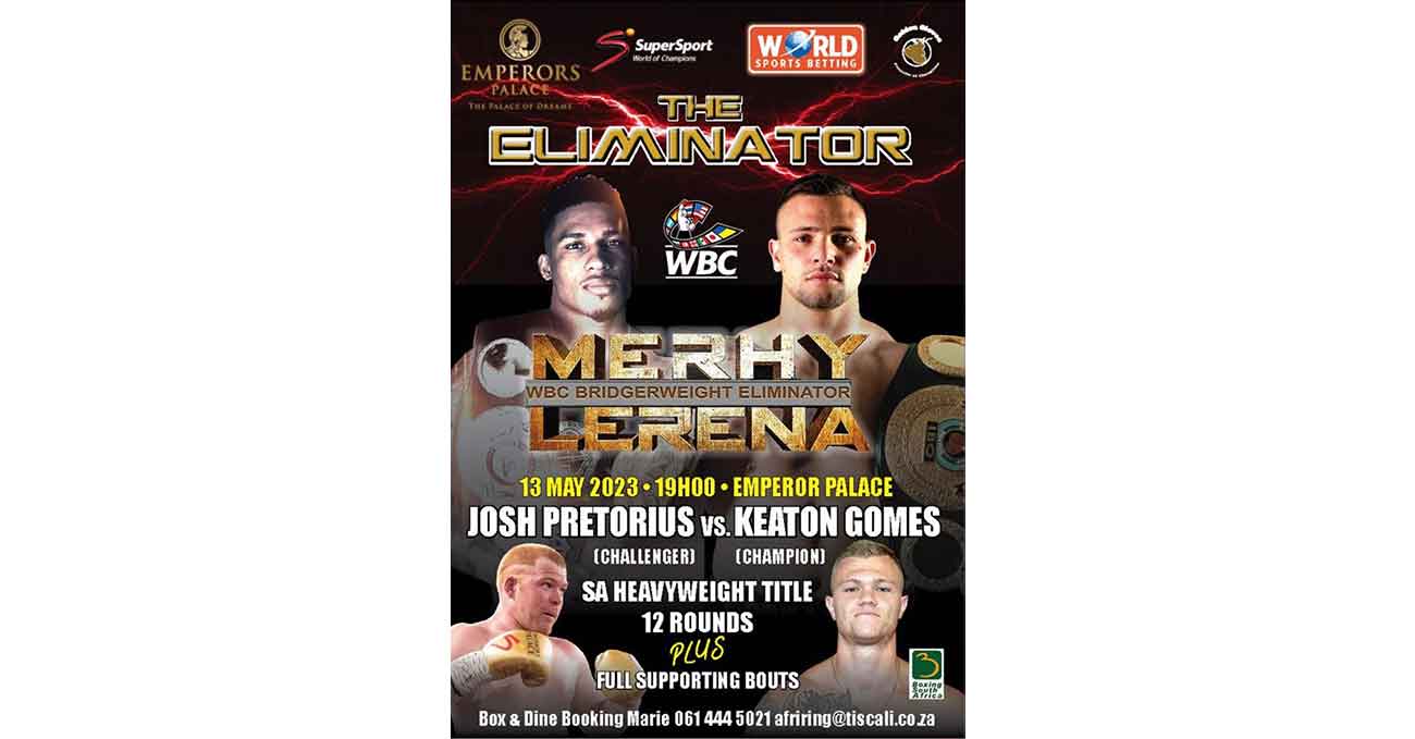 Kevin Lerena vs Ryad Merhy full fight video poster 2023-05-13