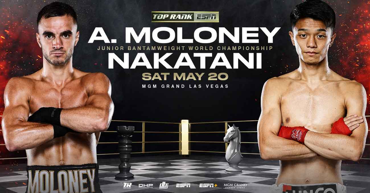 Junto Nakatani vs Andrew Moloney full fight video poster 2023-05-20