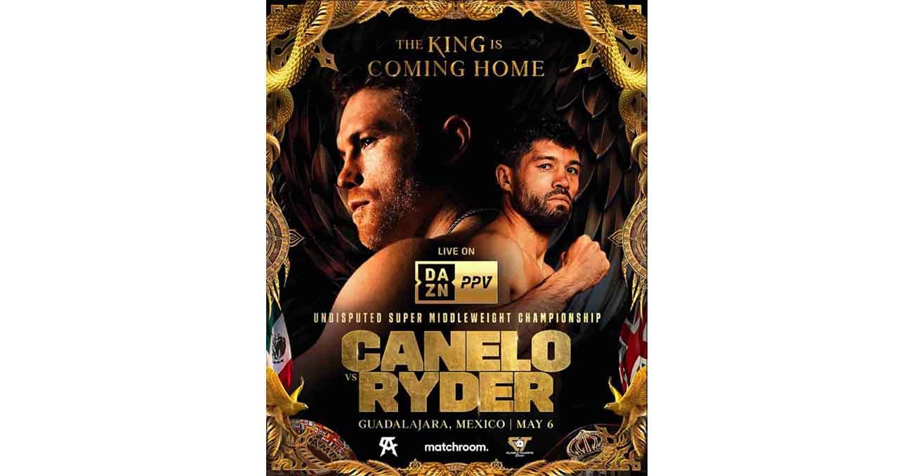 Poster of Canelo vs Ryder 2023-05-06