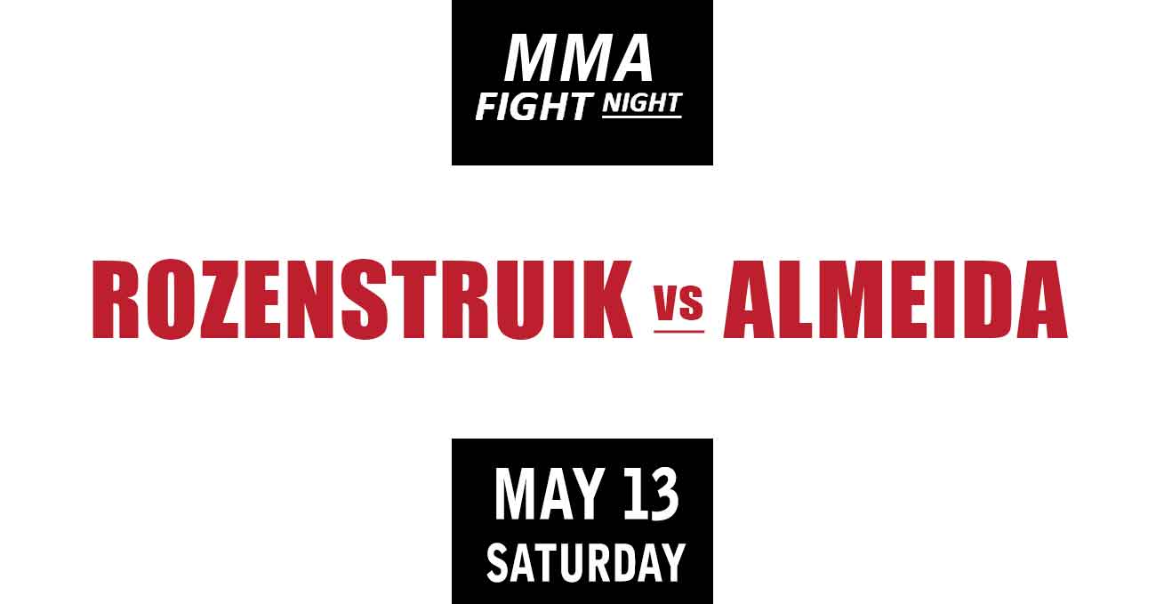Jairzinho Rozenstruik vs Jailton Almeida full fight video UFC on ABC 4 poster by ATBF