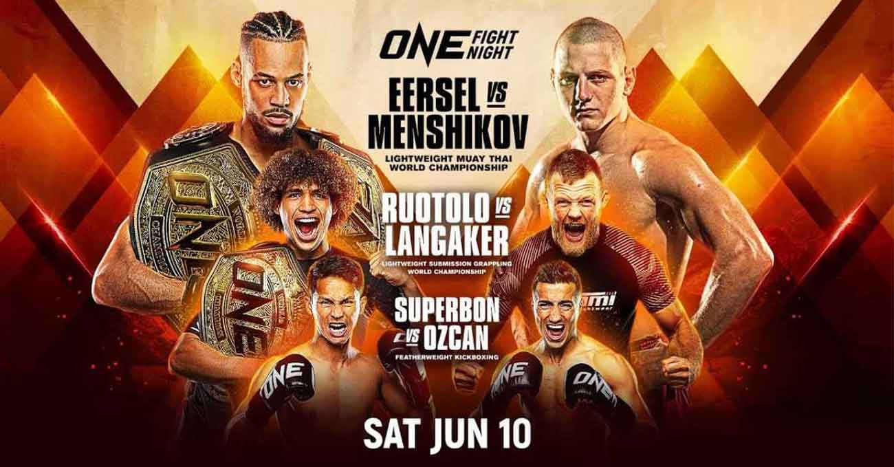Regian Eersel vs Dmitry Menshikov full fight video ONE FN 11 poster