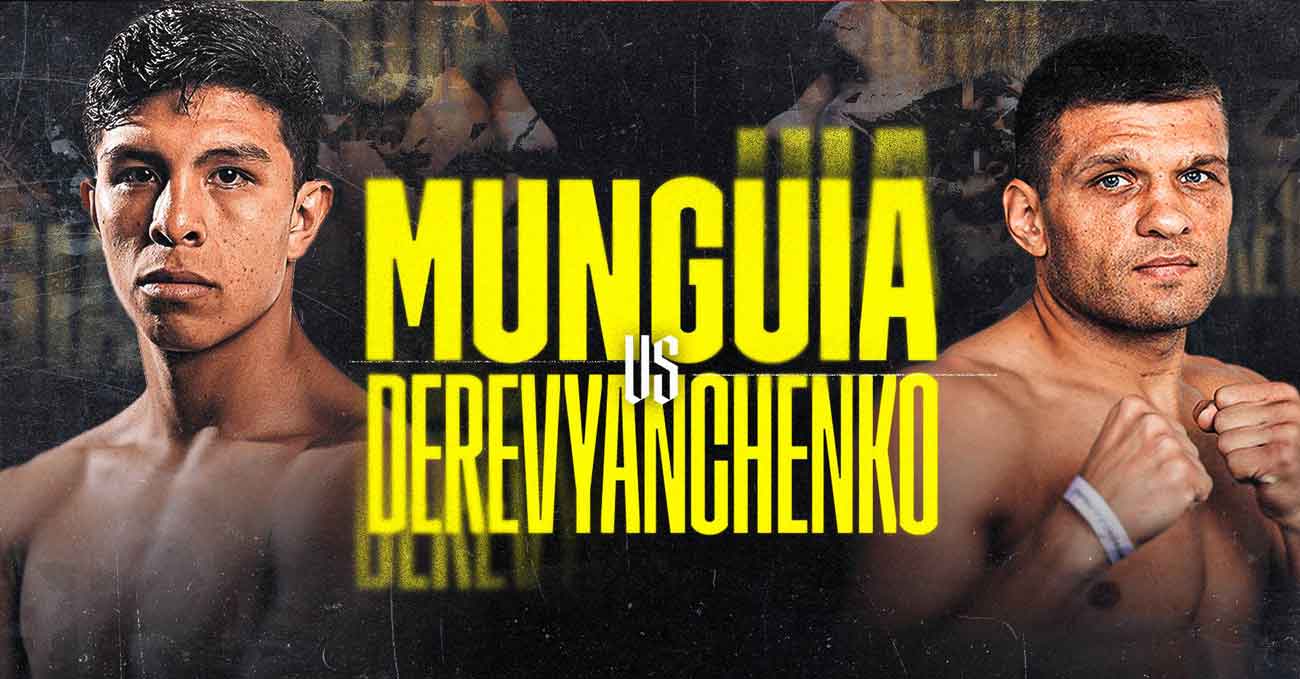 Jaime Munguia vs Sergiy Derevyanchenko full fight video poster 2023-06-10