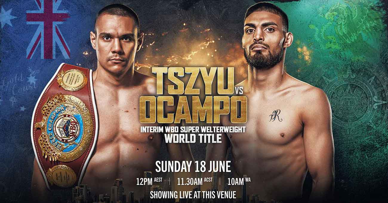 Tim Tszyu vs Carlos Ocampo full fight video poster 2023-06-18