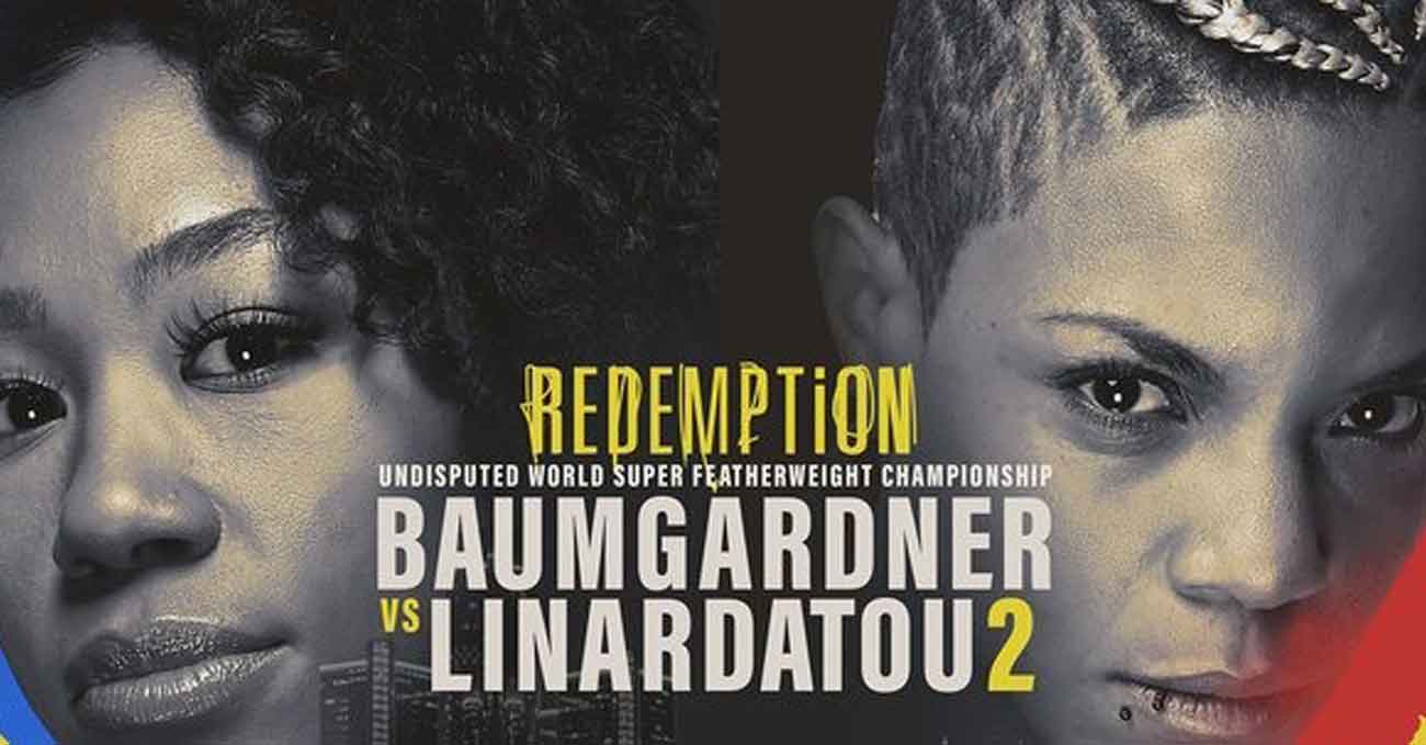 Alycia Baumgardner vs Christina Linardatou 2 full fight video poster 2023-07-15