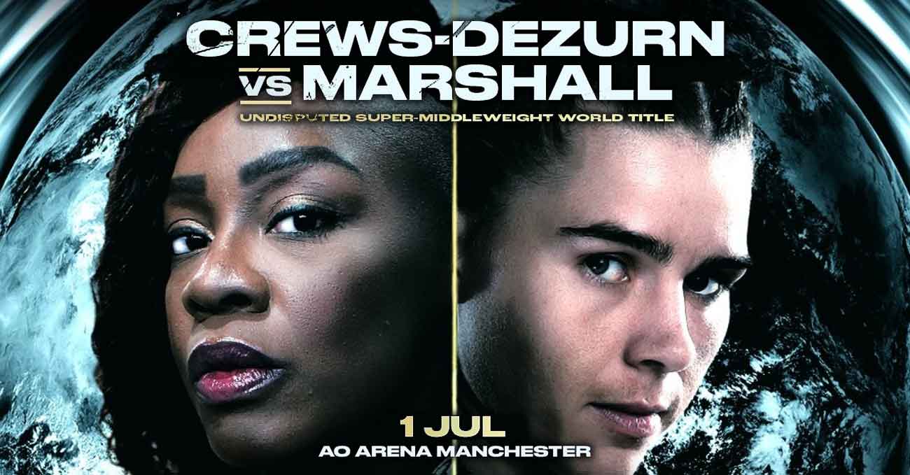 Franchon Crews Dezurn vs Savannah Marshall full fight video poster 2023-07-01