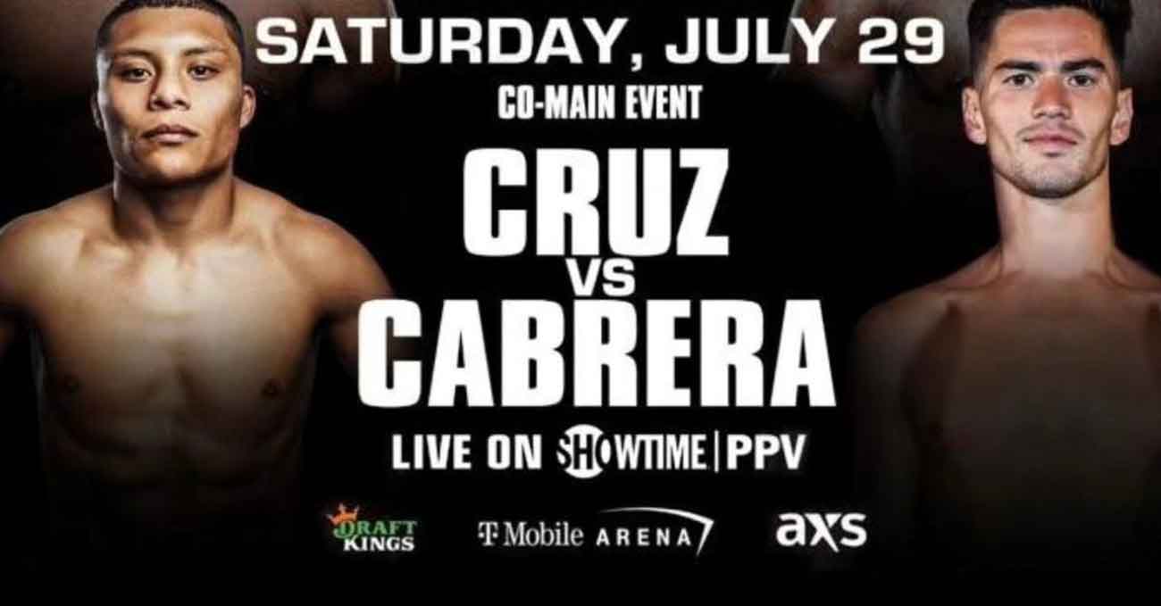 Isaac Cruz Gonzalez vs Giovanni Cabrera full fight video poster 2023-07-29