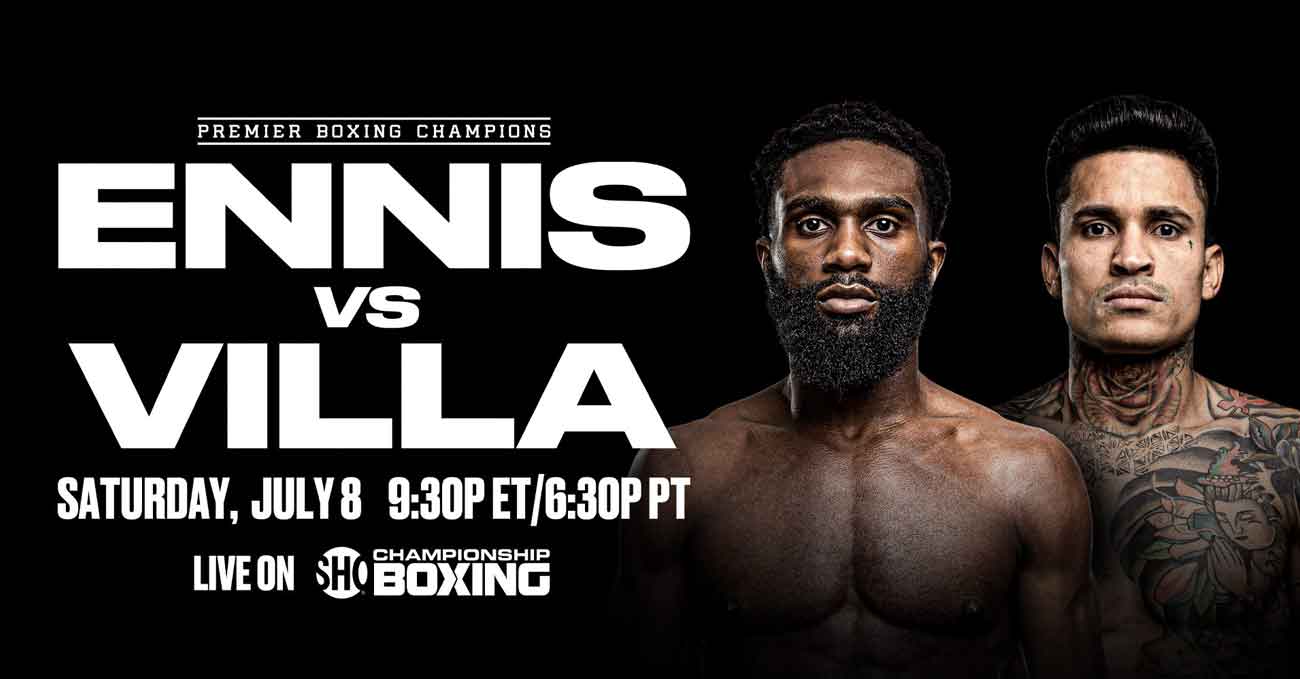 Jaron Ennis vs Roiman Villa full fight video poster 2023-07-08