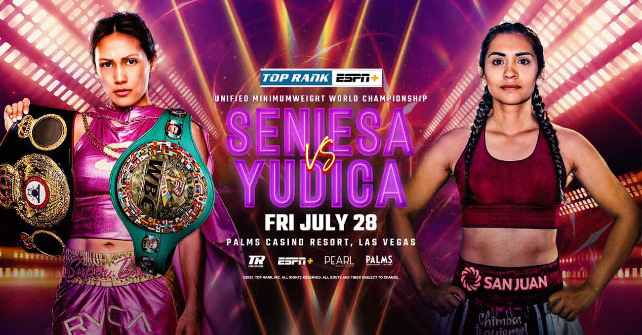 Seniesa Estrada vs Leonela Paola Yudica full fight video poster 2023-07-28