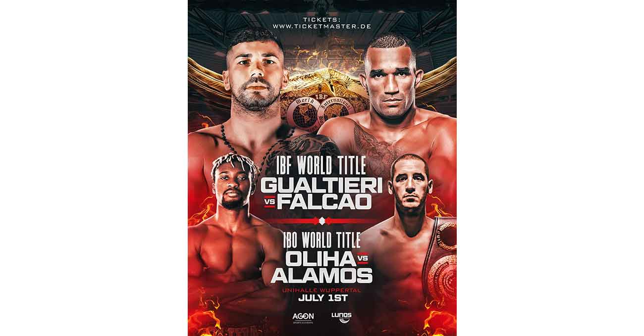 Vincenzo Gualtieri vs Esquiva Falcao full fight video poster 2023-07-01