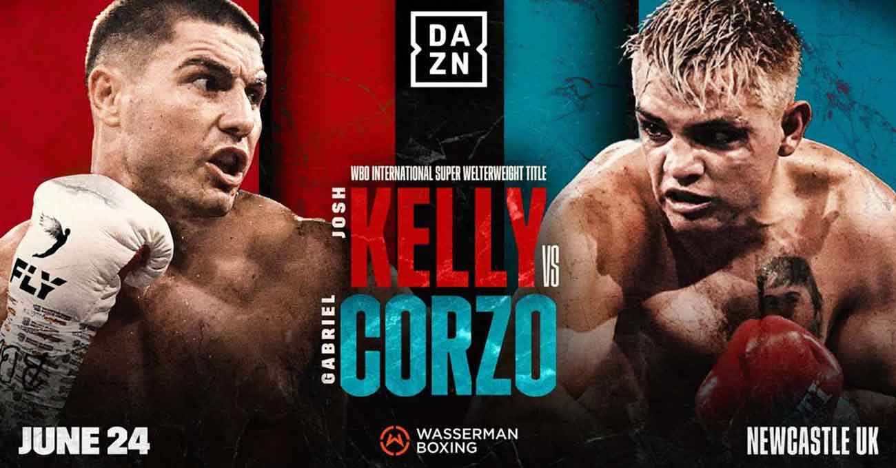 Josh Kelly vs Gabriel Alberto Corzo full fight video poster 2023-07-15