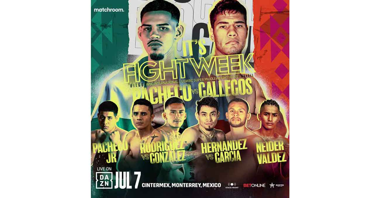 Diego Pacheco vs Manuel Gallegos full fight video poster 2023-07-07