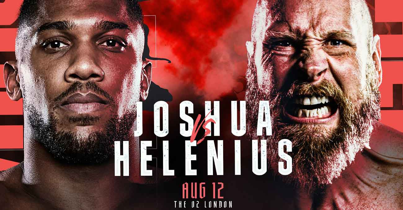 Anthony Joshua vs Robert Helenius full fight video poster 2023-08-12