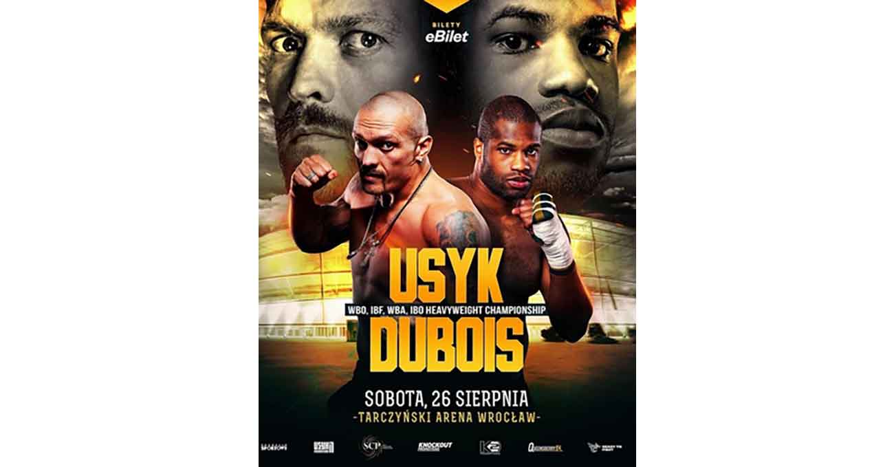 Poster of Usyk vs Dubois 2023-08-26