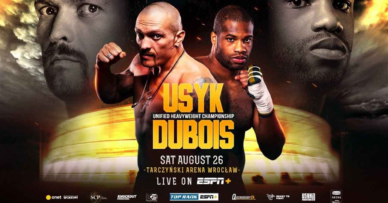 Oleksandr Usyk vs Daniel Dubois full fight video poster 2023-08-26
