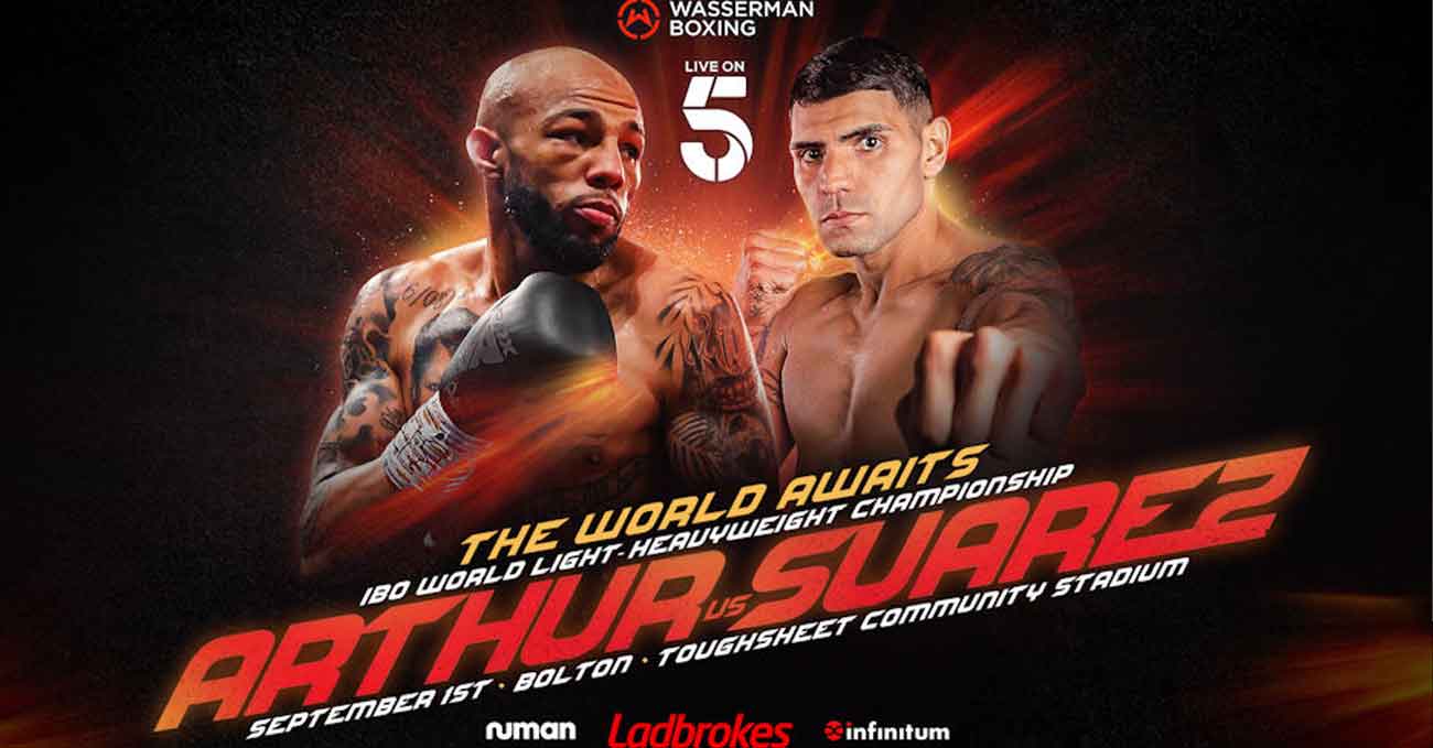 Lyndon Arthur vs Braian Nahuel Suarez full fight video poster 2023-09-01