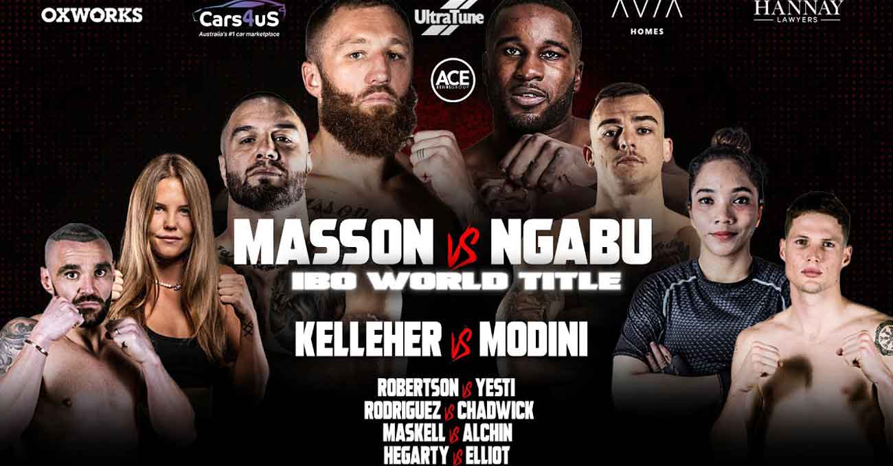 Floyd Masson vs Yves Ngabu full fight video poster 2023-09-09