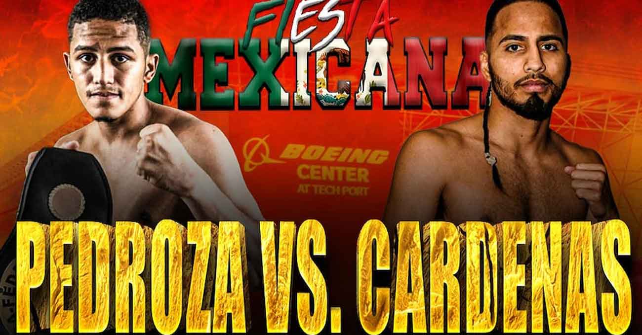 Rafael Pedroza vs Ramon Cardenas full fight video poster 2023-09-15