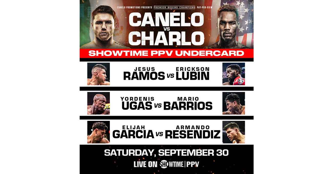 Poster of Canelo vs Charlo 2023-09-30
