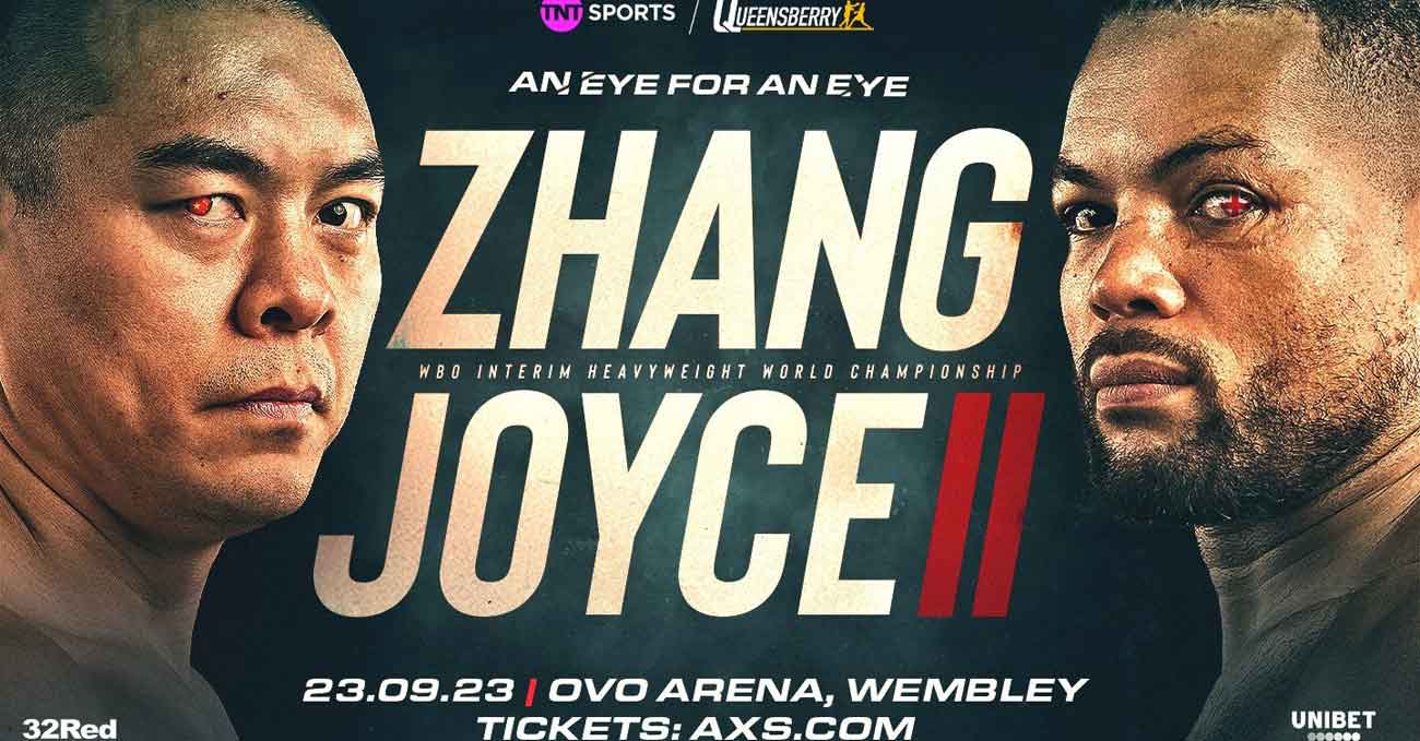 Zhilei Zhang vs Joe Joyce 2 full fight video poster 2023-09-23