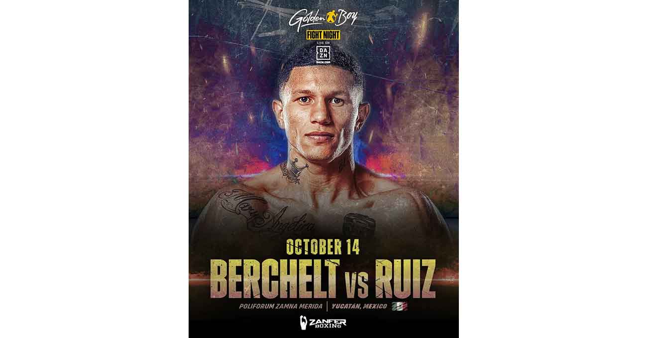 Miguel Berchelt vs Diego Alberto Ruiz full fight video poster 2023-10-14