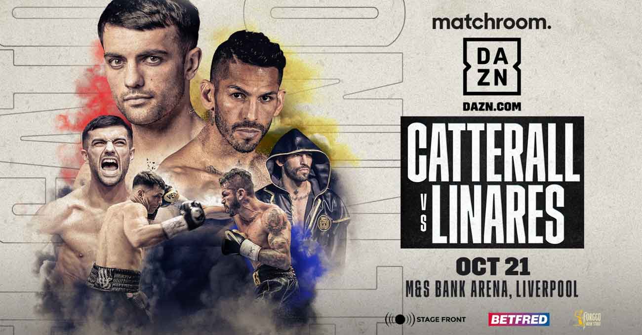 Jack Catterall vs Jorge Linares full fight video poster 2023-10-21