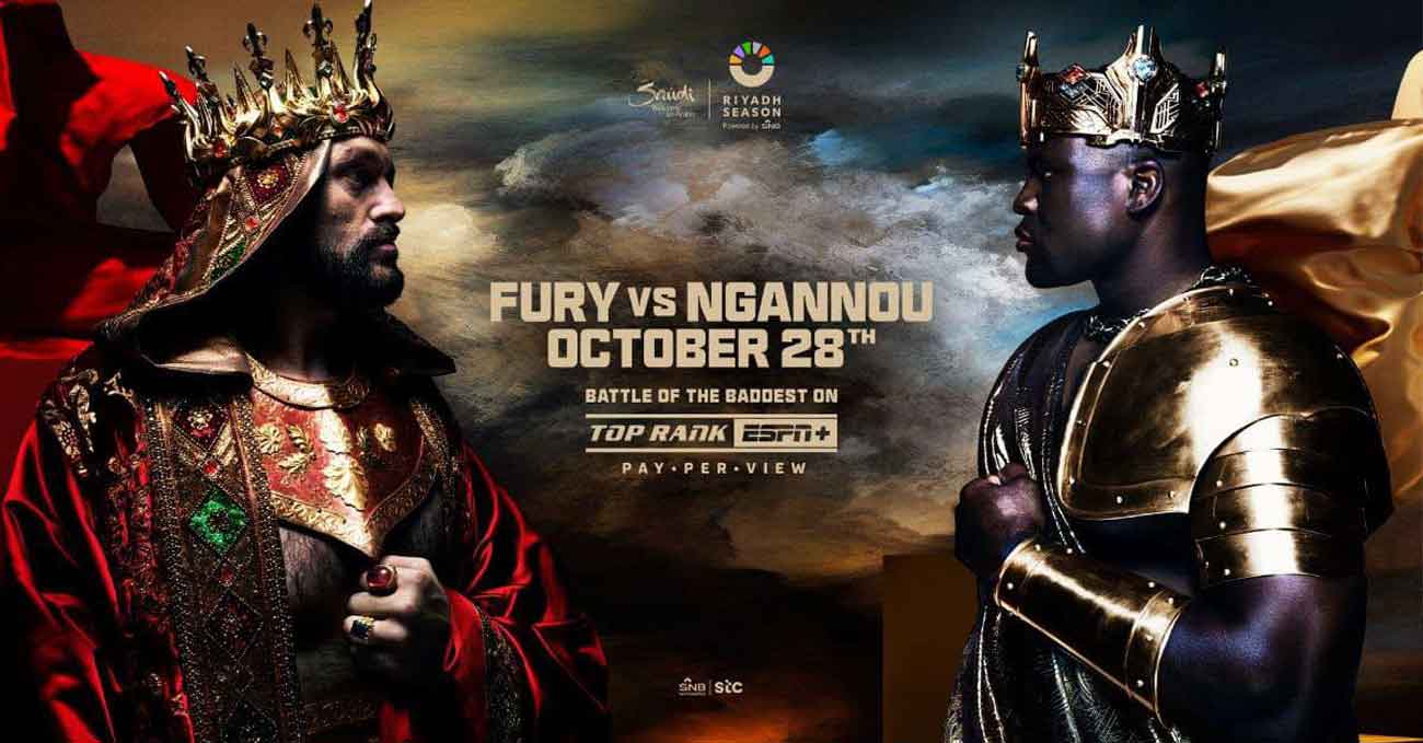 Tyson Fury vs Francis Ngannou full fight video poster 2023-10-28