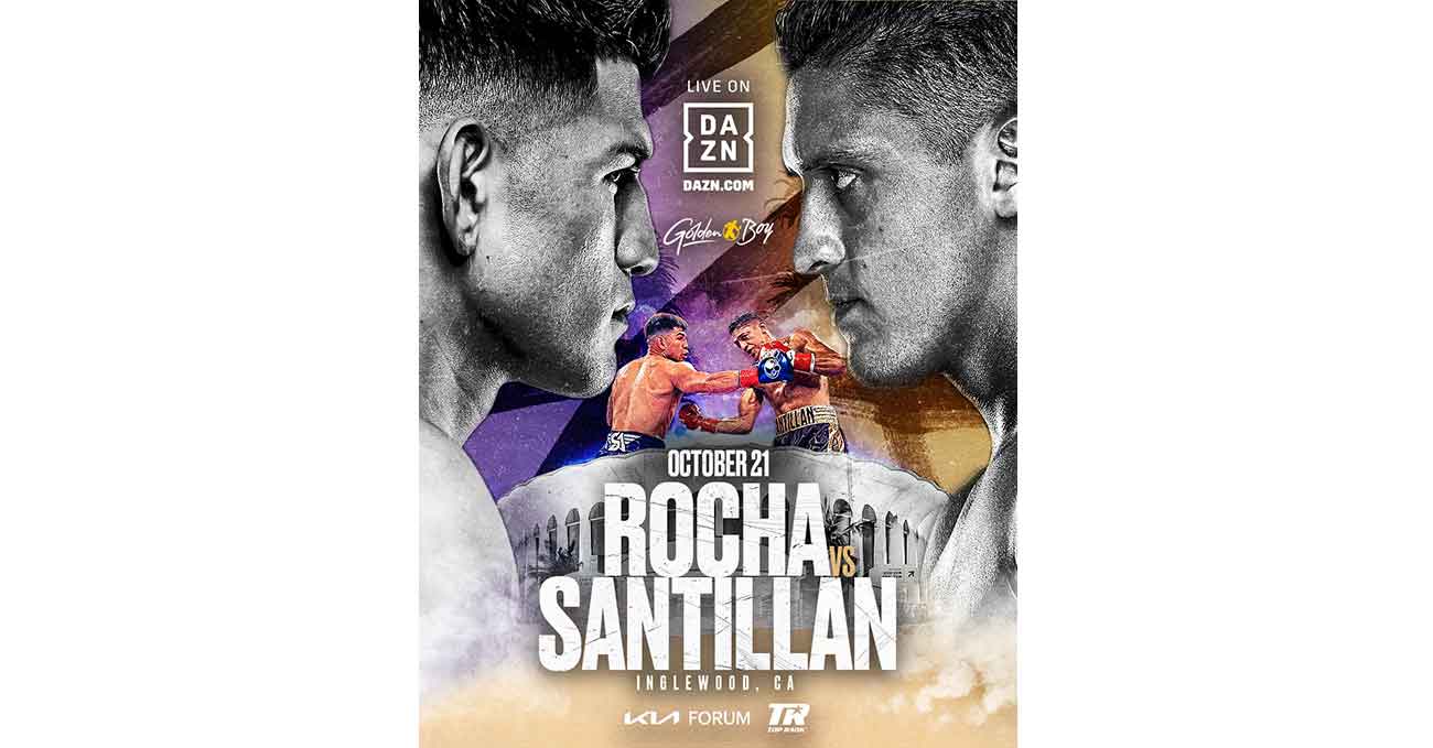 Alexis Rocha vs Giovani Santillan full fight video poster 2023-10-21