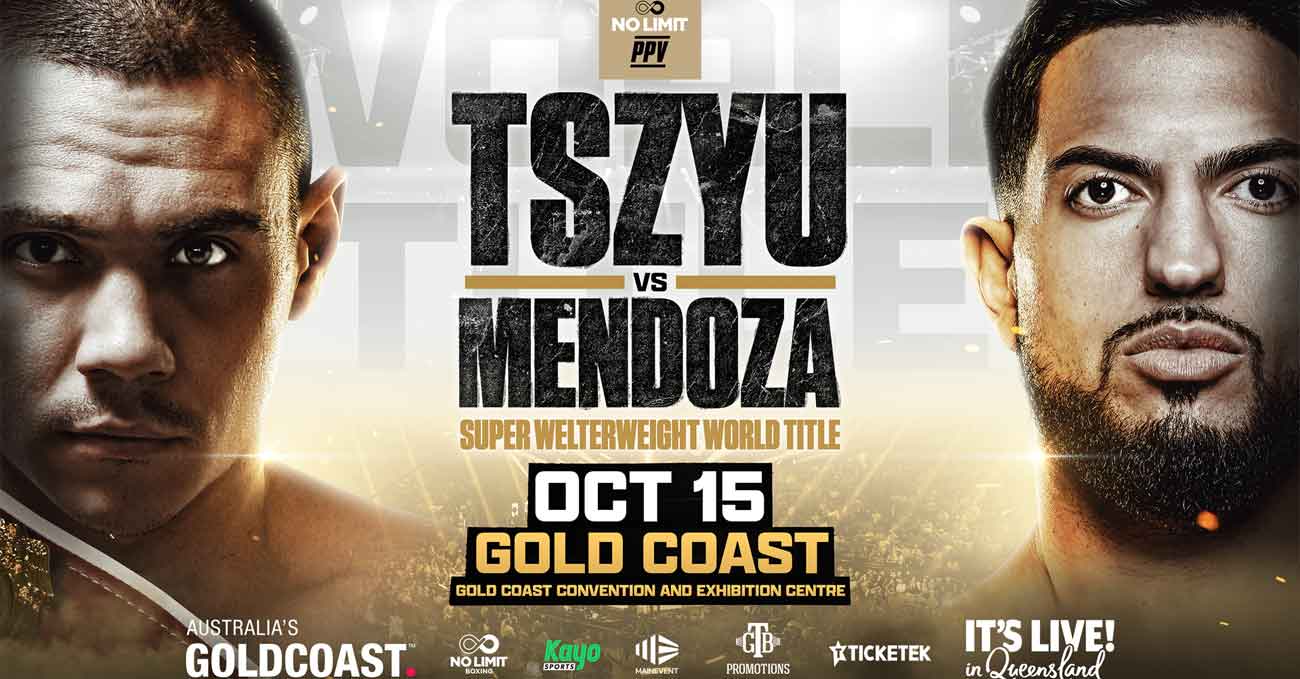 Tim Tszyu vs Brian Mendoza full fight video poster 2023-10-15