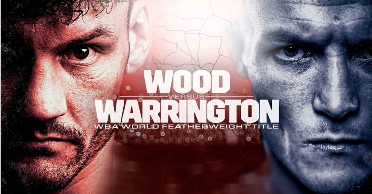 Leigh Wood vs Josh Warrington full fight video poster 2023-10-07