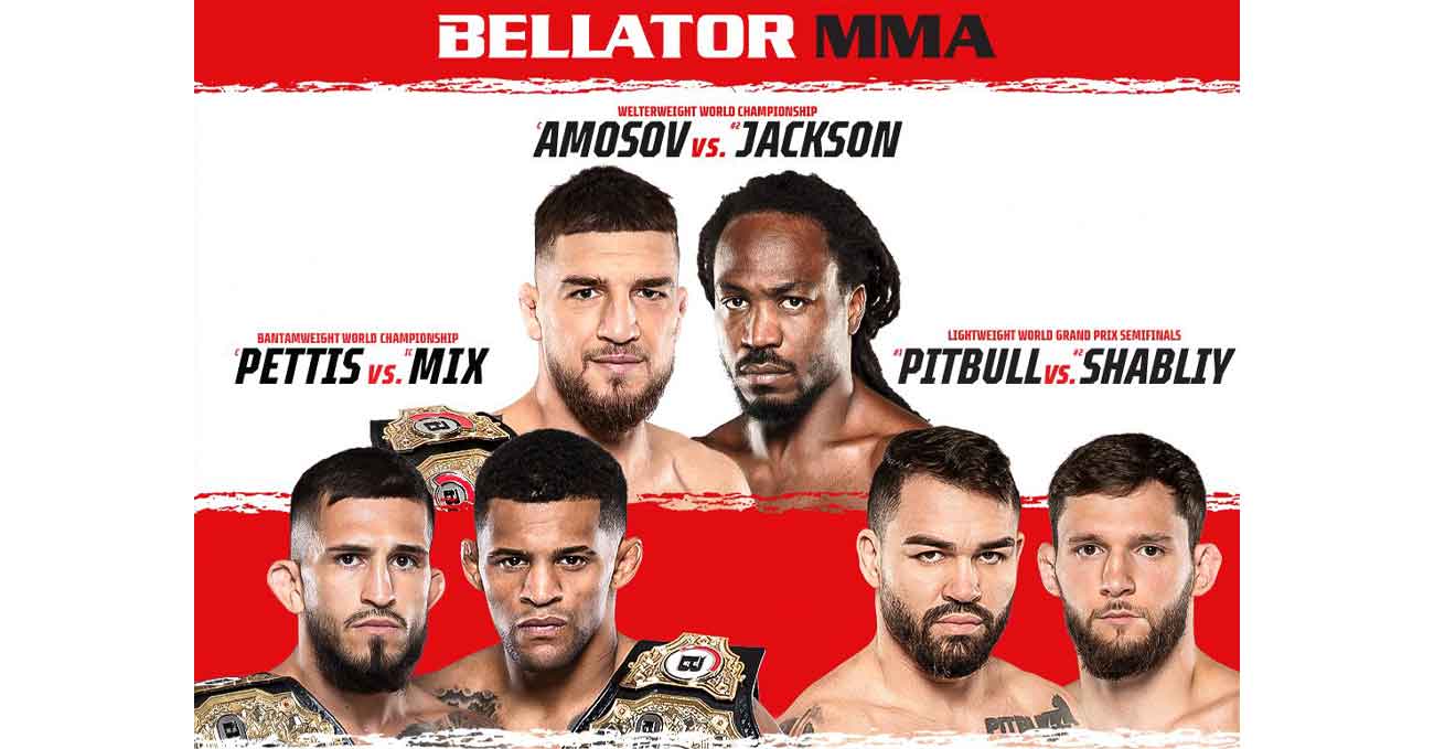 Yaroslav Amosov vs Jason Jackson full fight video Bellator 301 poster