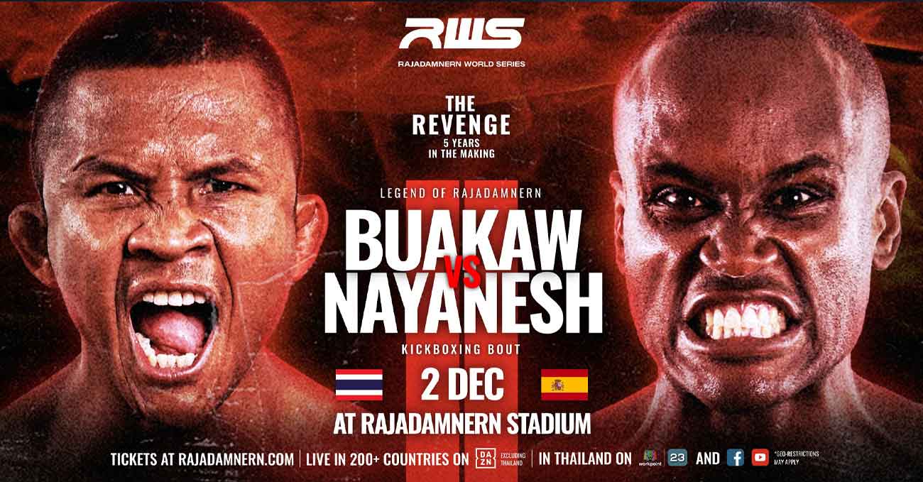 Buakaw Banchamek vs Nayanesh Ayman 2 full fight video RWS: The Revenge poster