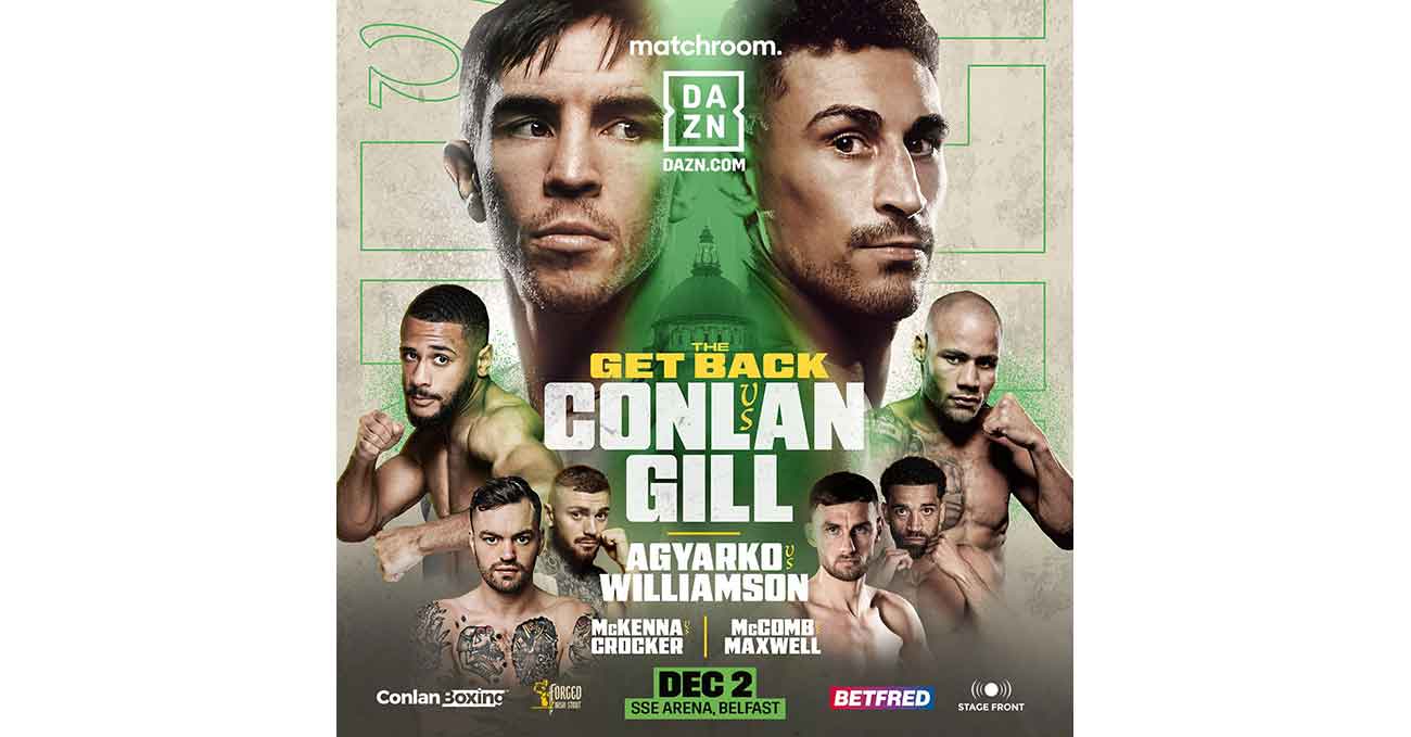 Michael Conlan vs Jordan Gill full fight video poster 2023-12-02