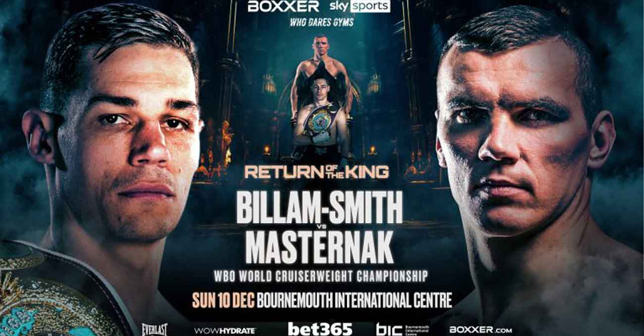 Chris Billam-Smith vs Mateusz Masternak full fight video poster 2023-12-10