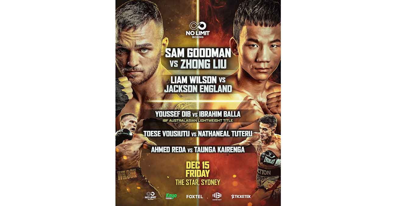 Sam Goodman vs Zhong Liu full fight video poster 2023-12-15