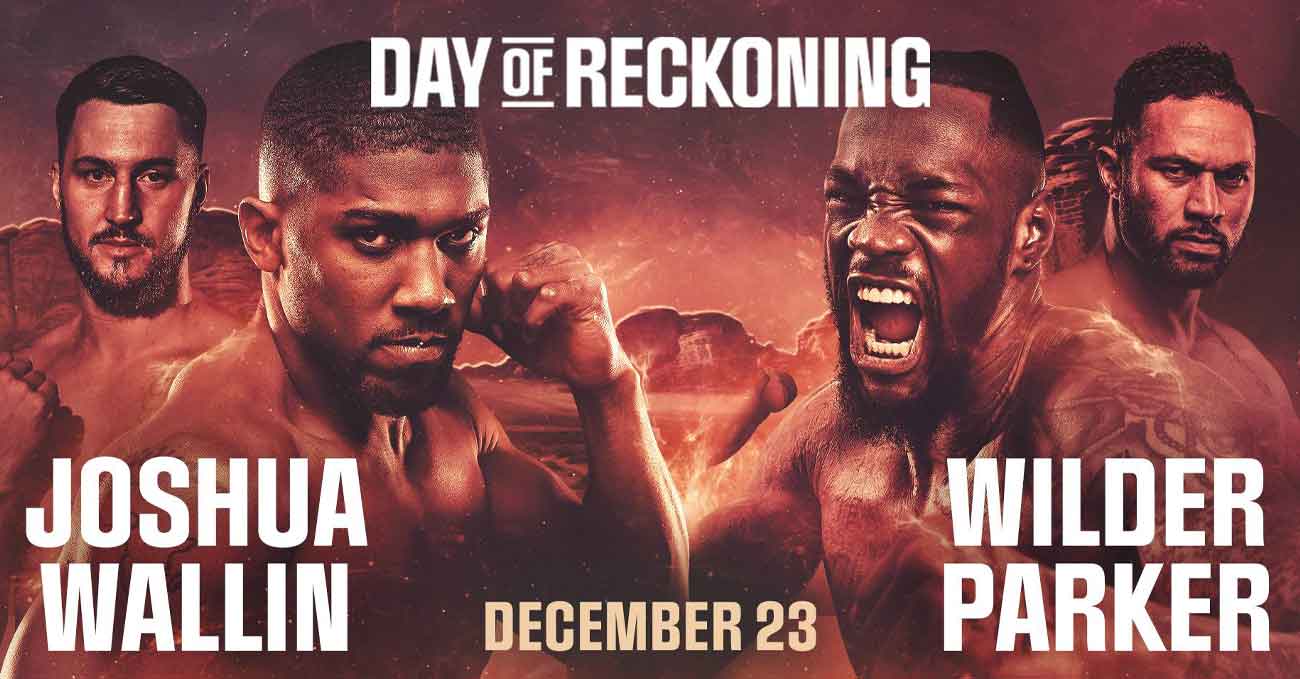 Anthony Joshua vs Otto Wallin full fight video poster 2023-12-23