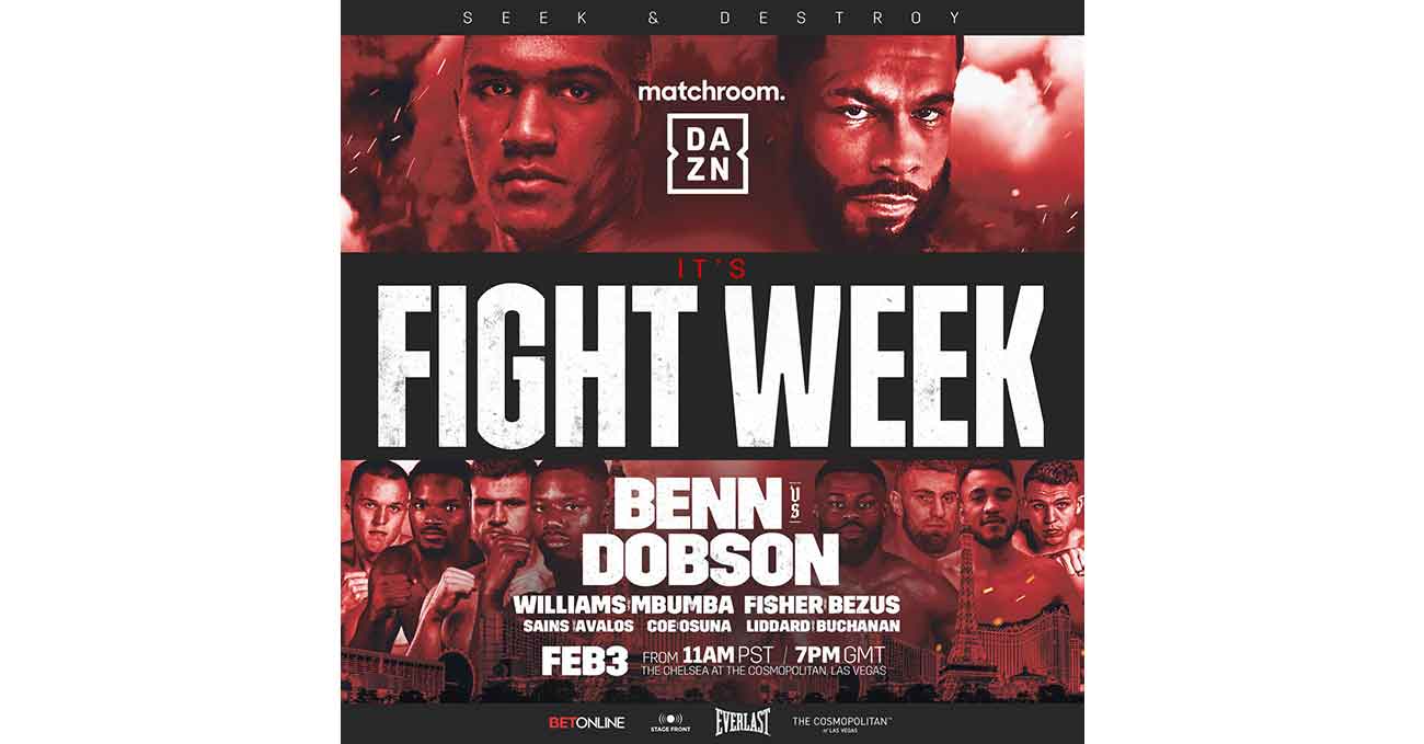 Conor Benn vs Peter Dobson full fight video poster 2024-02-03