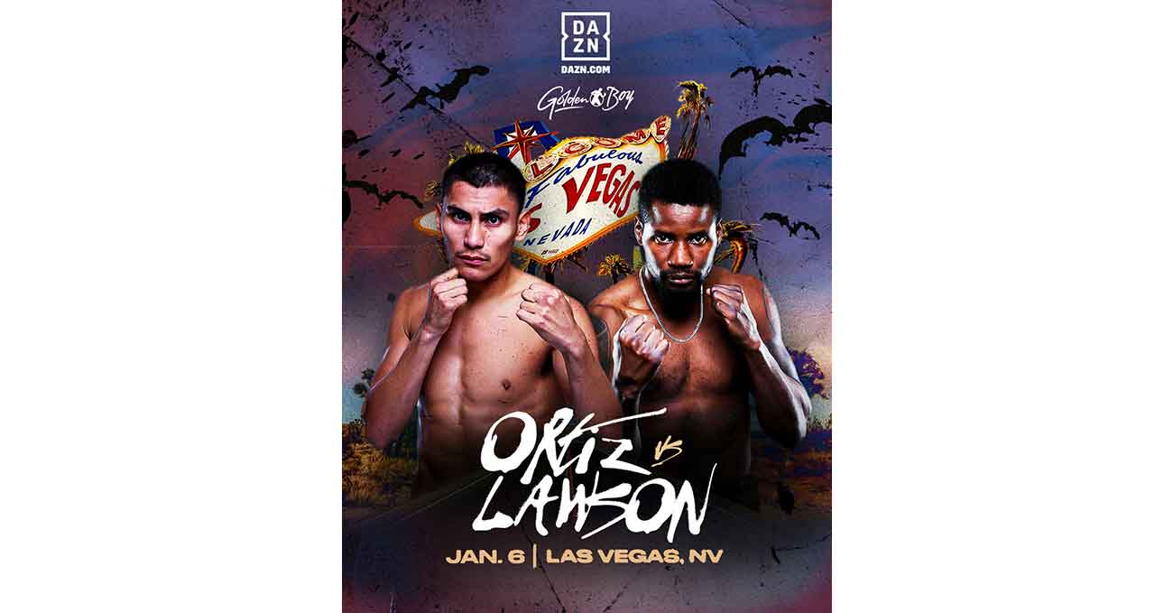 Vergil Ortiz Jr vs Fredrick Lawson full fight video poster 2024-01-06