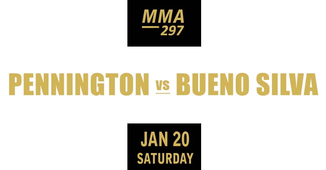 Raquel Pennington vs Mayra Bueno Silva full fight video UFC 297 poster by ATBF