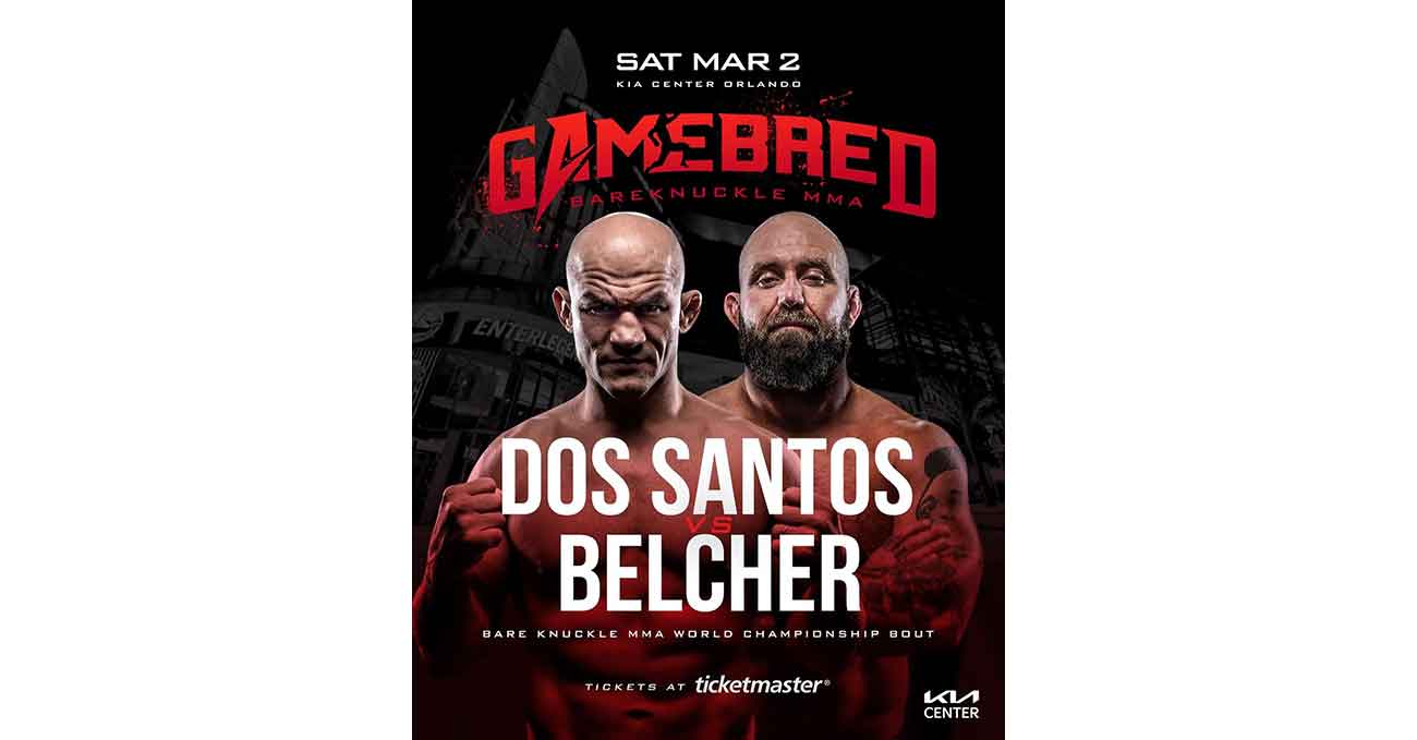 Junior dos Santos vs Alan Belcher full fight video GFC 7 poster