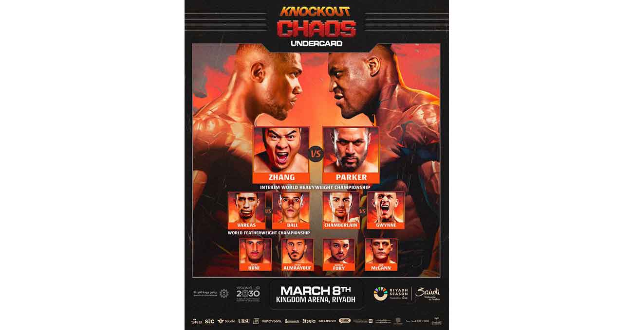 Poster of Joshua vs Ngannou 2024-03-08