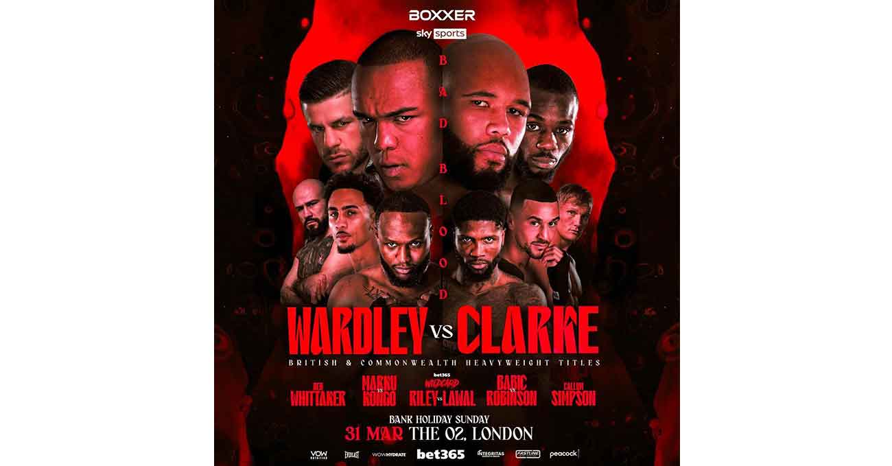 Fabio Wardley vs Frazer Clarke full fight video poster 2024-03-31