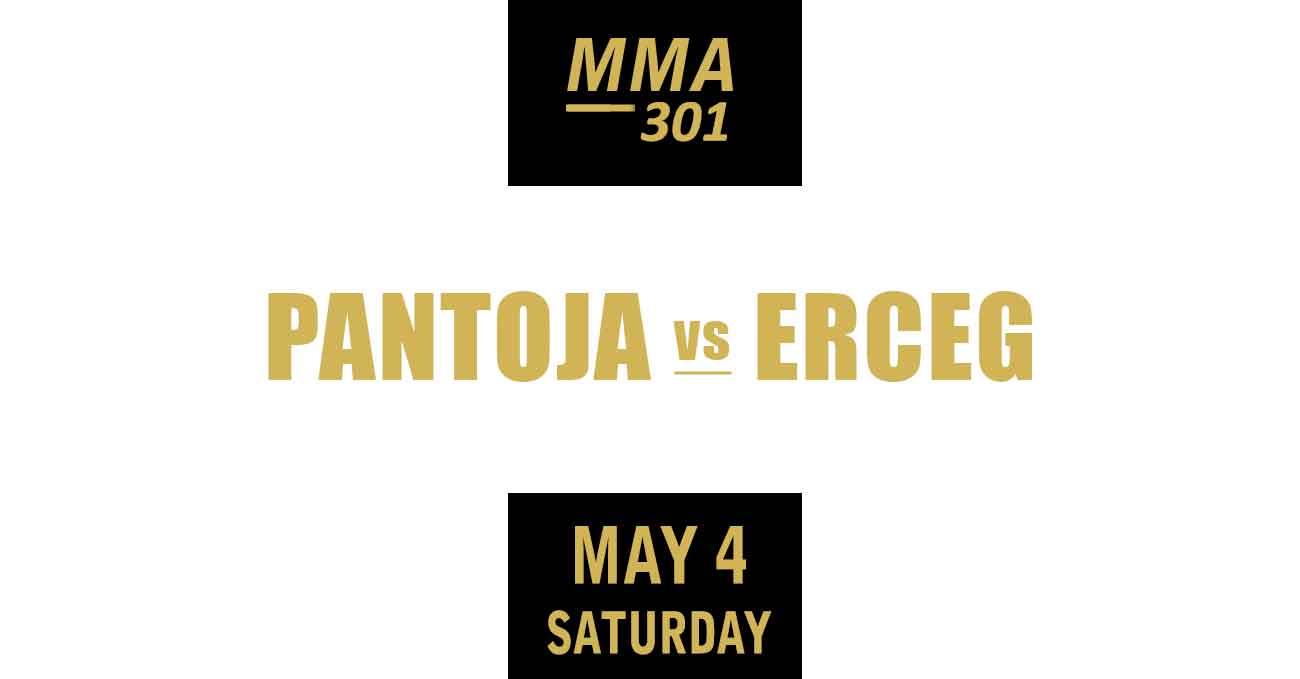 Alexandre Pantoja vs Steve Erceg full fight video UFC 301 poster by ATBF